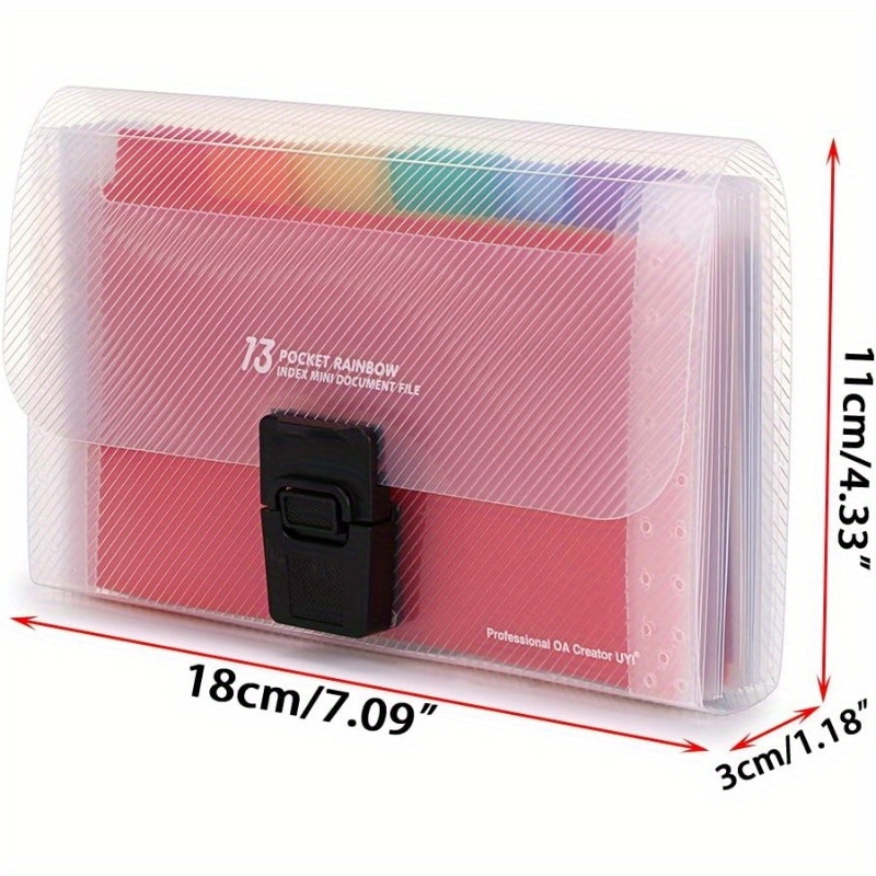 A6 Expanding File Organizer 13 - Expandable Accordion File Folder 13 Pockets review and price