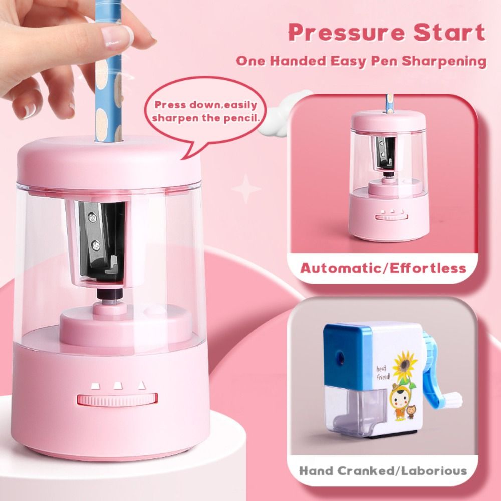 Three Gear Adjustable Electric - Electric Pencil Sharpener Usb review and price