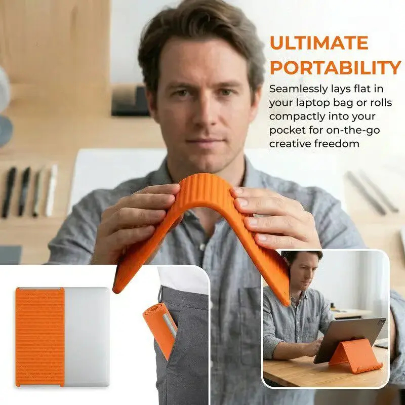 Silicone Foldable Phone Stand  - Desk Accessories review and price