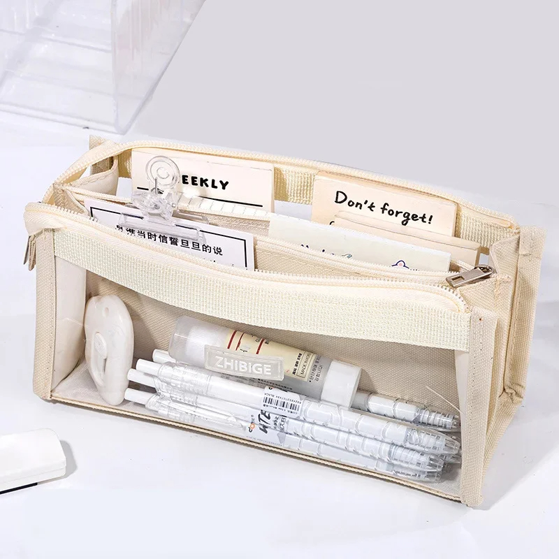 6 Layers Large Capacity Pencil - Aesthetic Large Pencil Case Pouch review and price