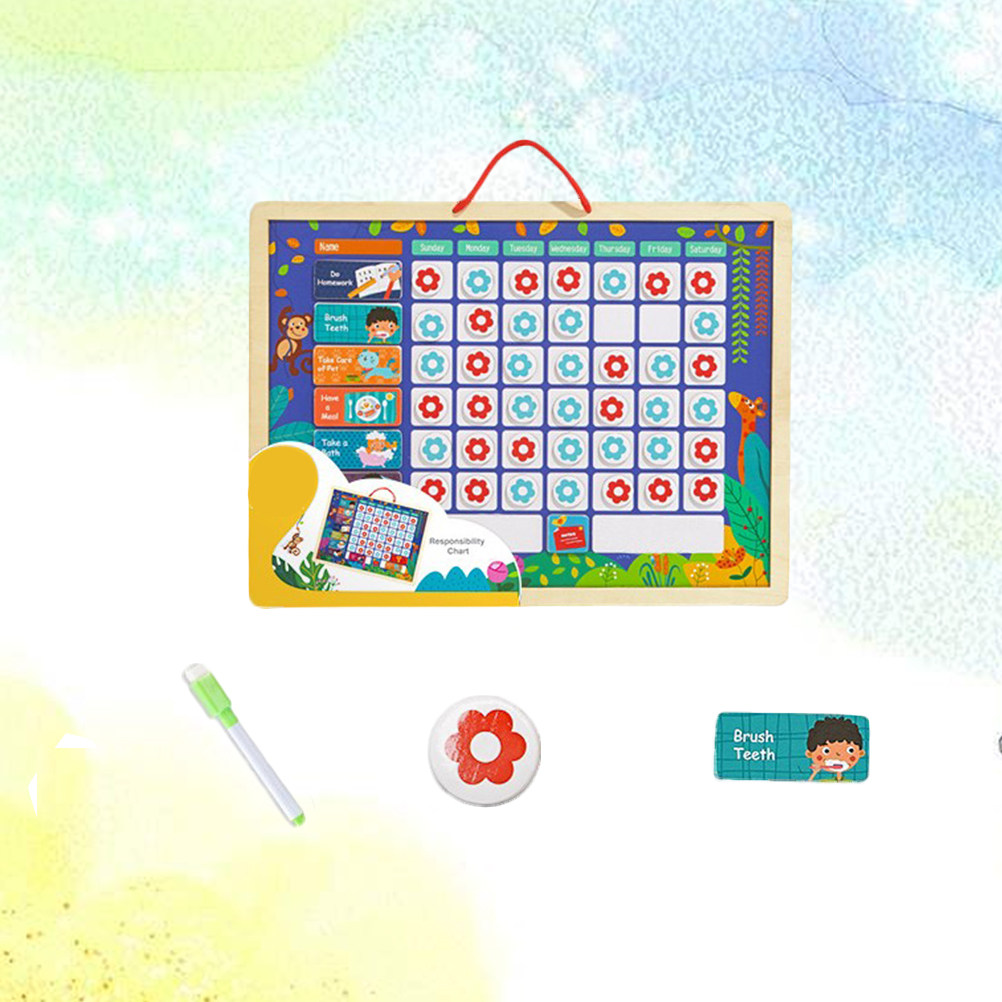 Magnetic Responsibility Chart  - Kids Magnetic Reward Chart Board review and price