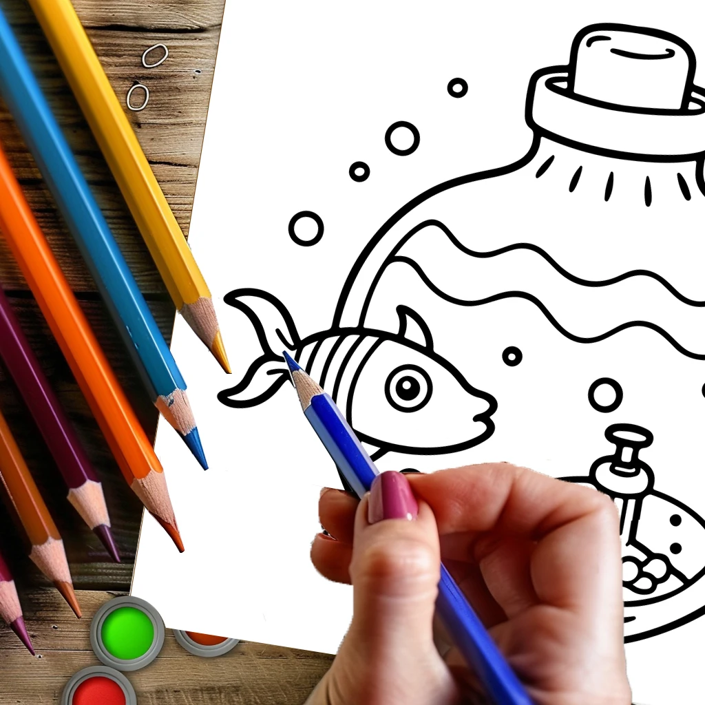 Coloring Book Magic Jar for Ad - School Supplies review and price