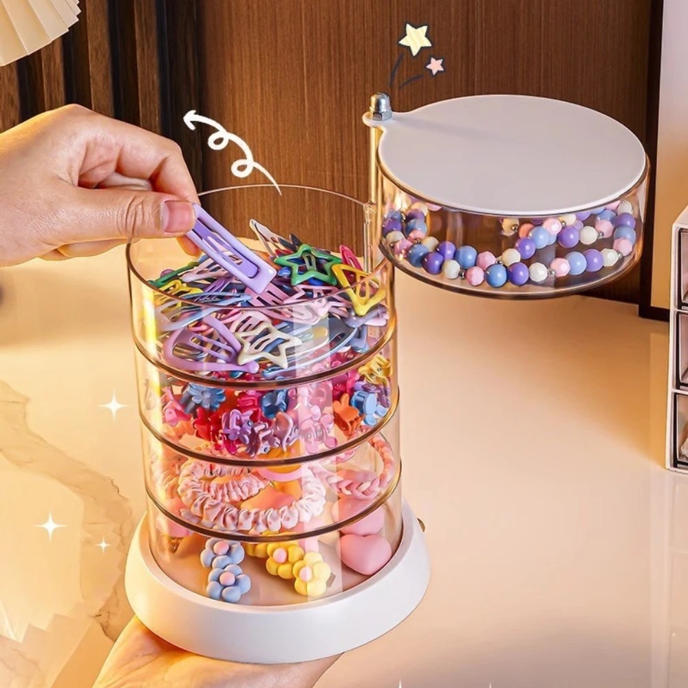 360 Rotating Clear Hair Access - Desk Accessories review and price