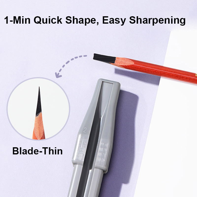 Wooden Eyebrow Pencil Sharpene - Stationery review and price