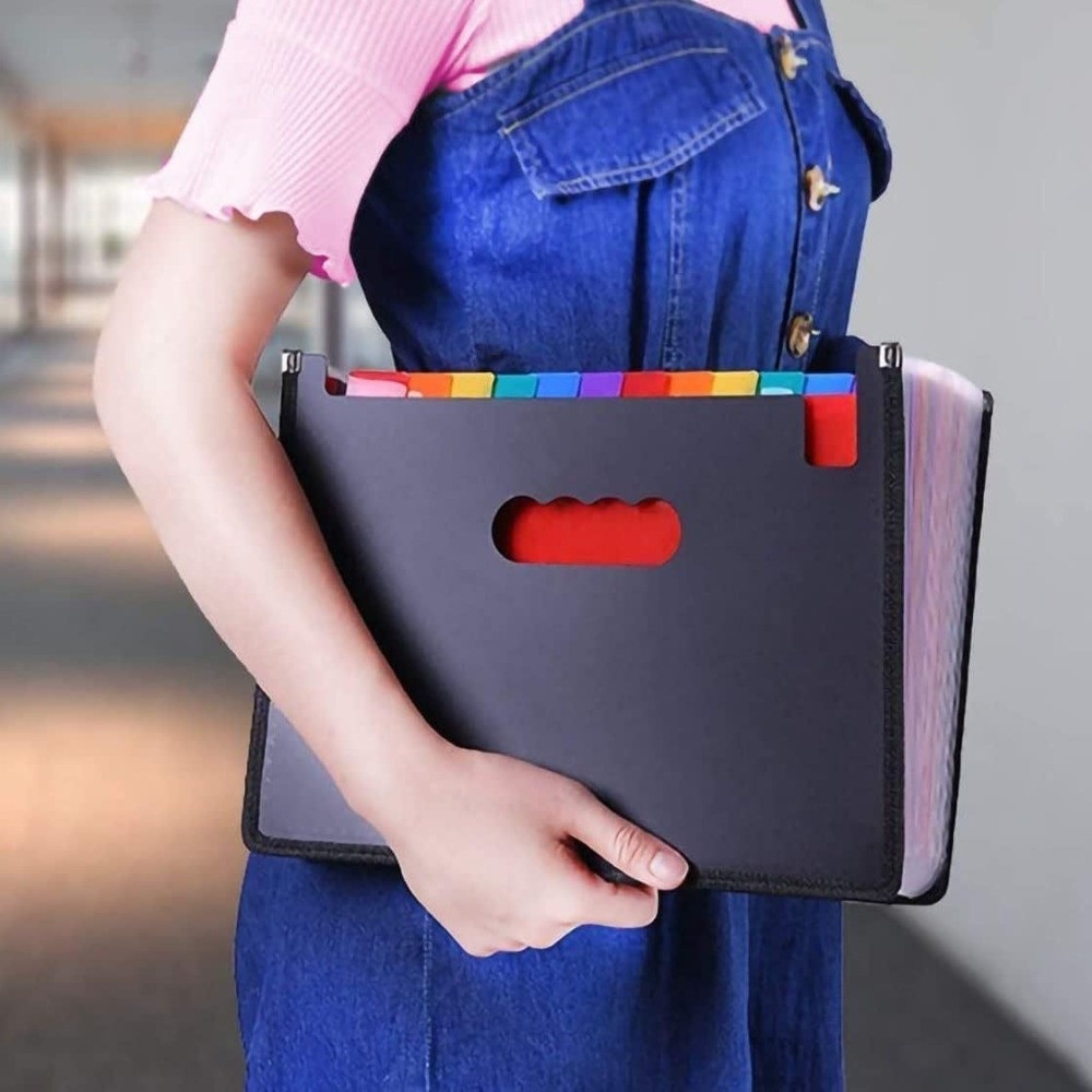 Portable 13/25 Pockets Expandi - Expandable Accordion File Folder 13 Pockets review and price