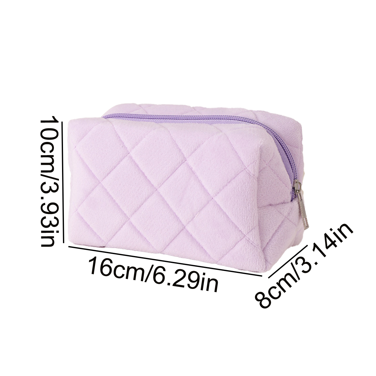 1 Piece Macaron Puffy Pencil C - Aesthetic Large Pencil Case Pouch review and price