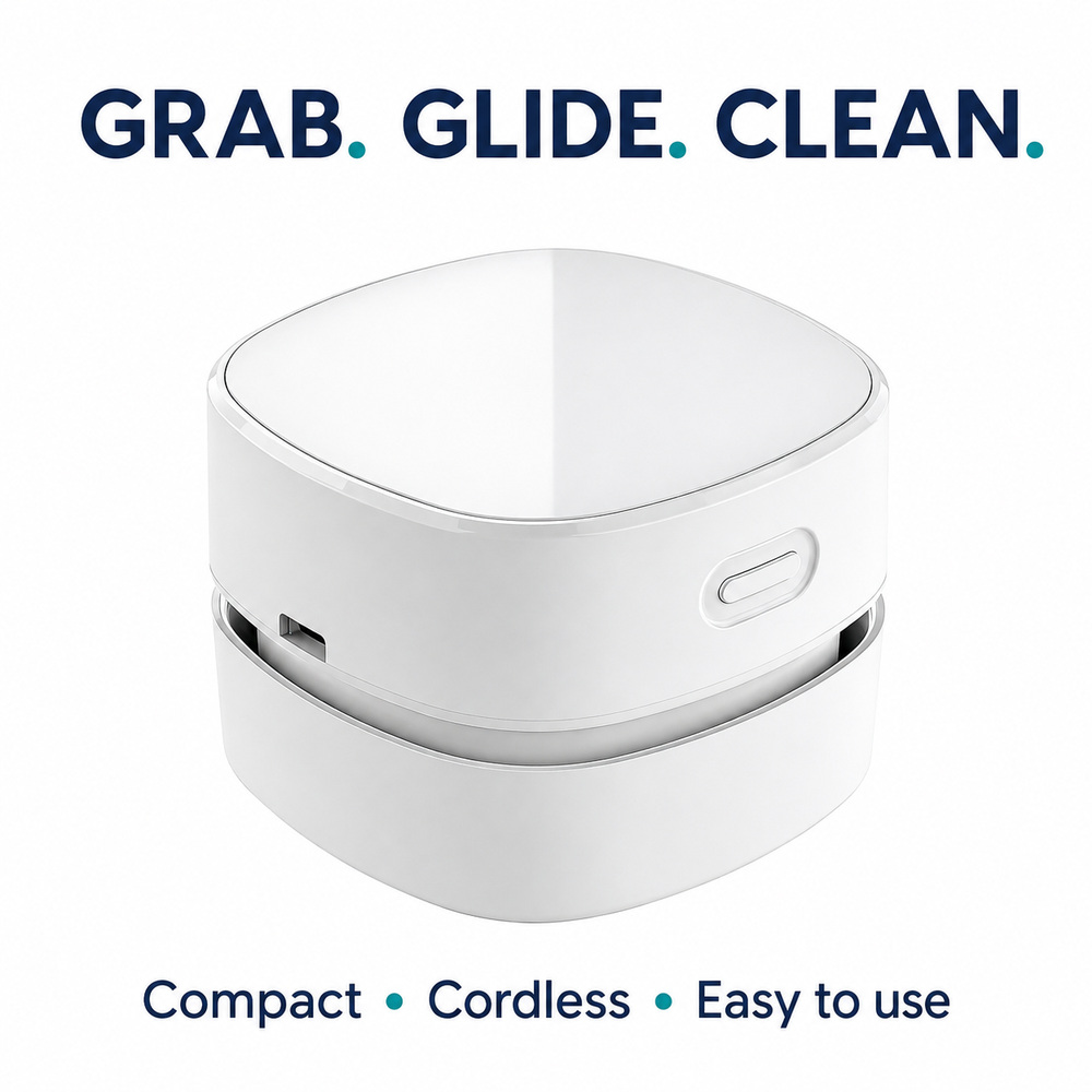 Portable Desktop Vacuum Cleane - Mini Desktop Vacuum Cleaner For Eraser Dust review and price