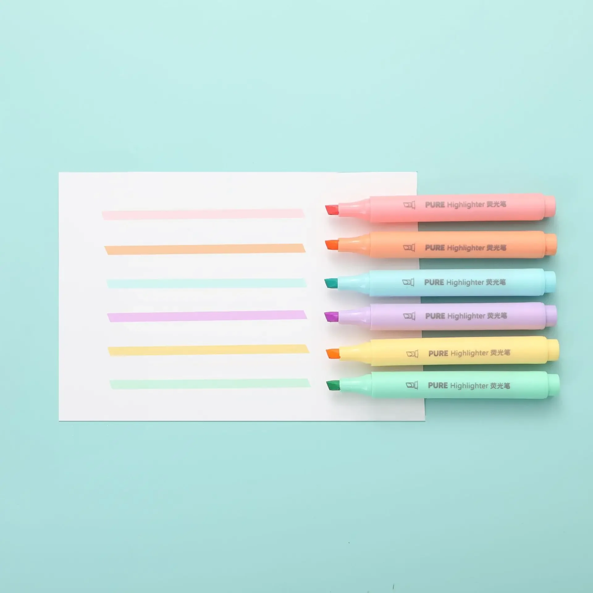 6PCS Pastel Highlighter Pens - - Pastel Highlighter Set Double Ended review and price