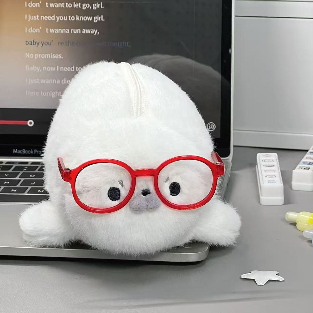 Funny Seal Doll Pencil Case La - Aesthetic Large Pencil Case Pouch review and price