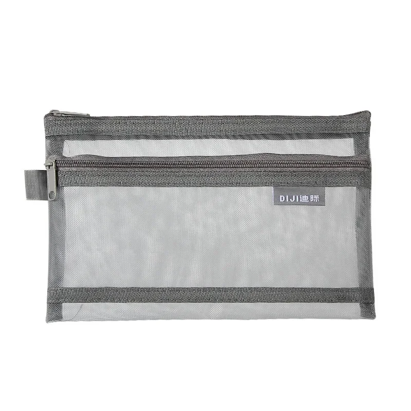 A6 Clear Nylon Mesh Stationery - Clear Mesh Pencil Pouch For Exam review and price