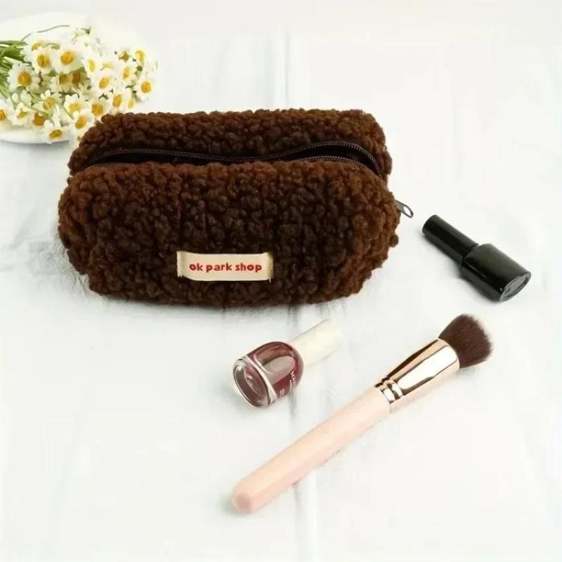 2026 Lamb Plush Storage Bag Si - Aesthetic Large Pencil Case Pouch review and price