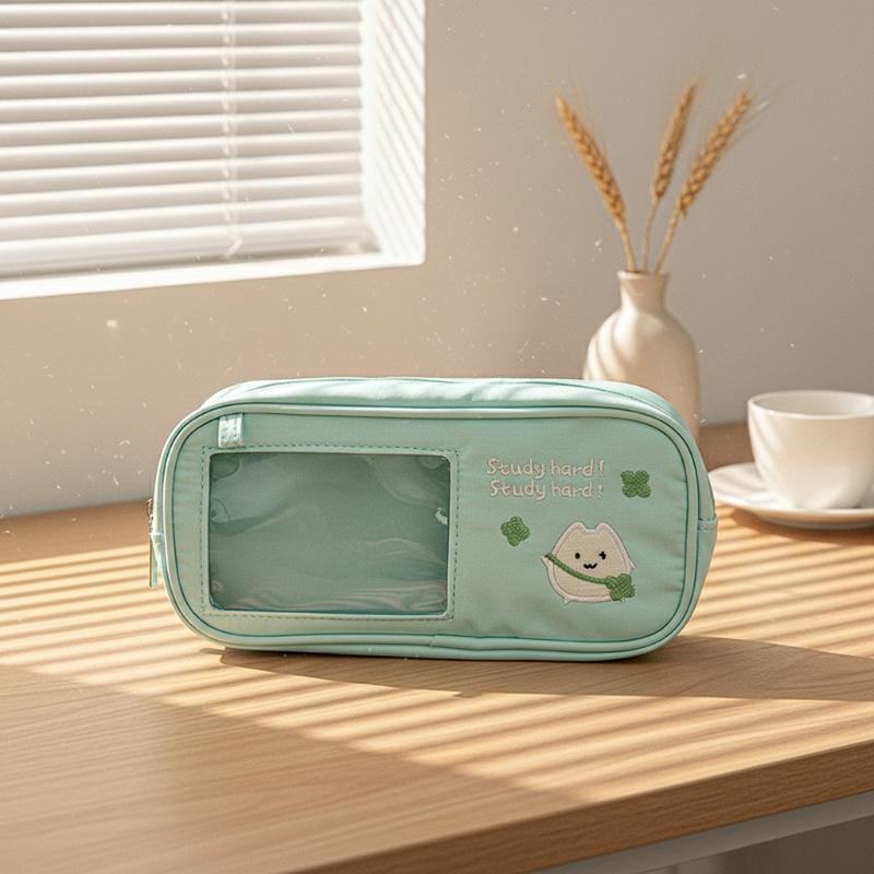 Cute Pencil Case Pens Pouch La - Aesthetic Large Pencil Case Pouch review and price
