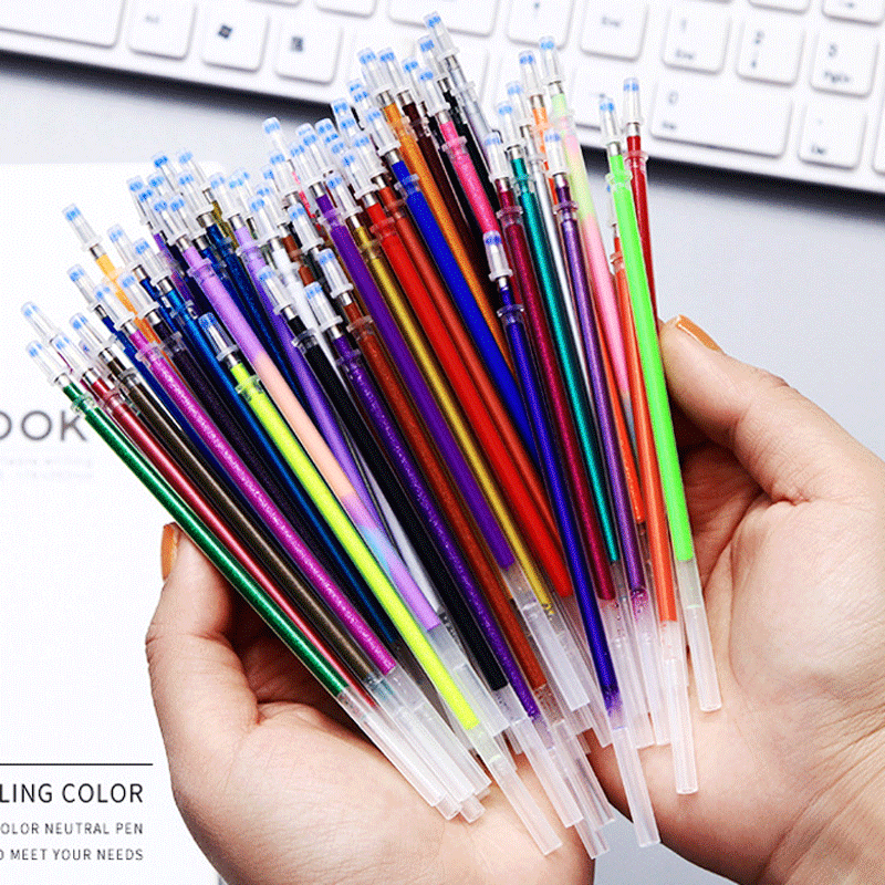 Gel Pen Refills Set 12/100 Col - Pastel Highlighter Set Double Ended review and price