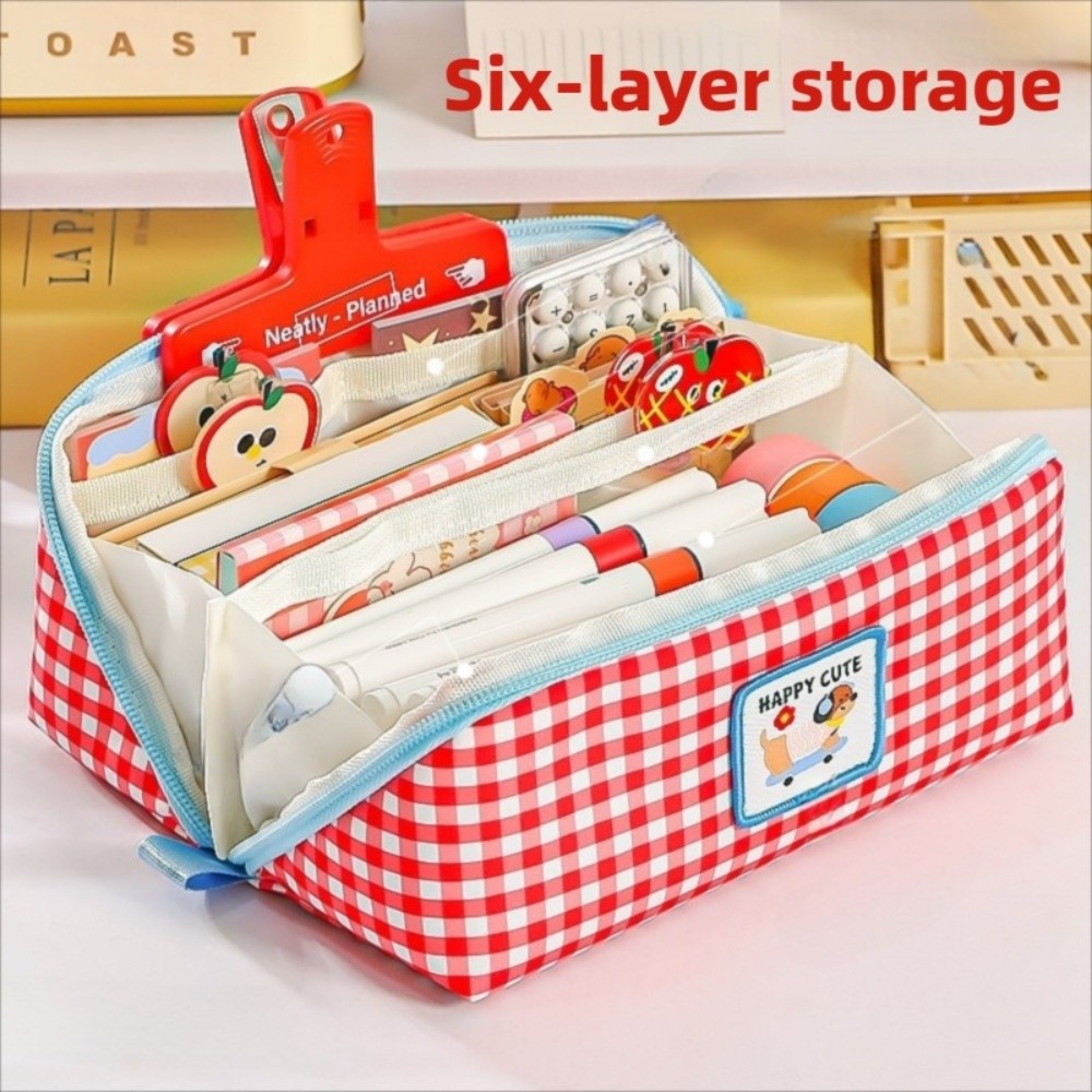 Korean Style Prism Pencil Case - Aesthetic Large Pencil Case Pouch review and price