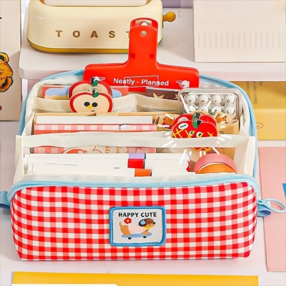 Korean Style Prism Pencil Case - Aesthetic Large Pencil Case Pouch review and price