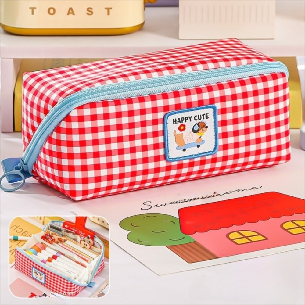 Korean Style Prism Pencil Case - Aesthetic Large Pencil Case Pouch review and price