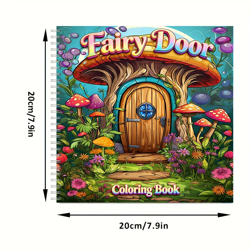 Coloring Book Fairy Door for A - School Supplies review and price