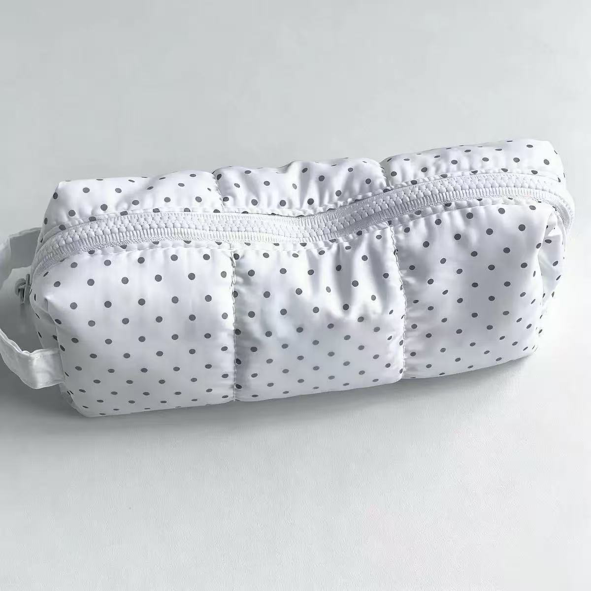 Polka Dot Handheld Pencil Bag  - Aesthetic Large Pencil Case Pouch review and price