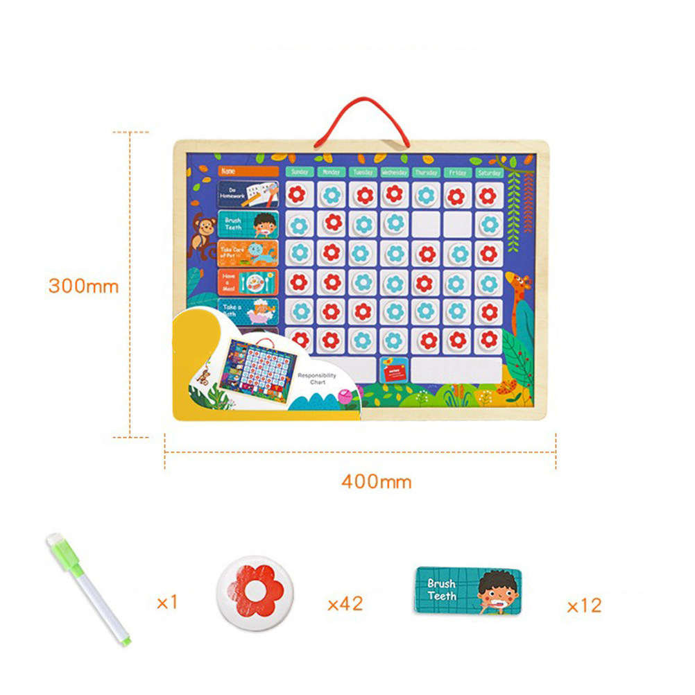 Kids Educational Magnetic Resp - Kids Magnetic Reward Chart Board review and price