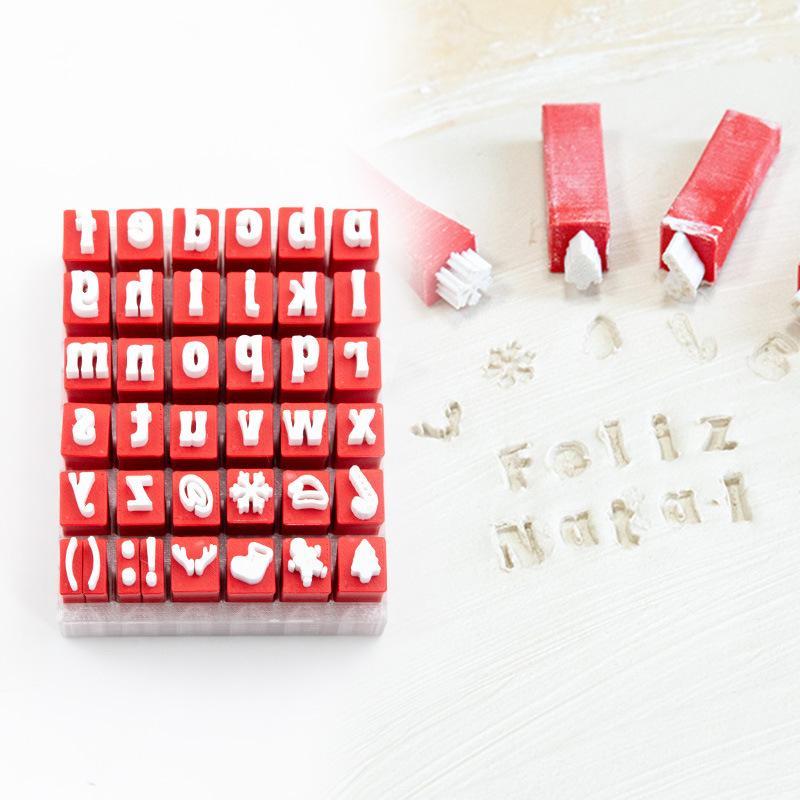 Christmas Style Alphabet Clay  - Writing Tools review and price