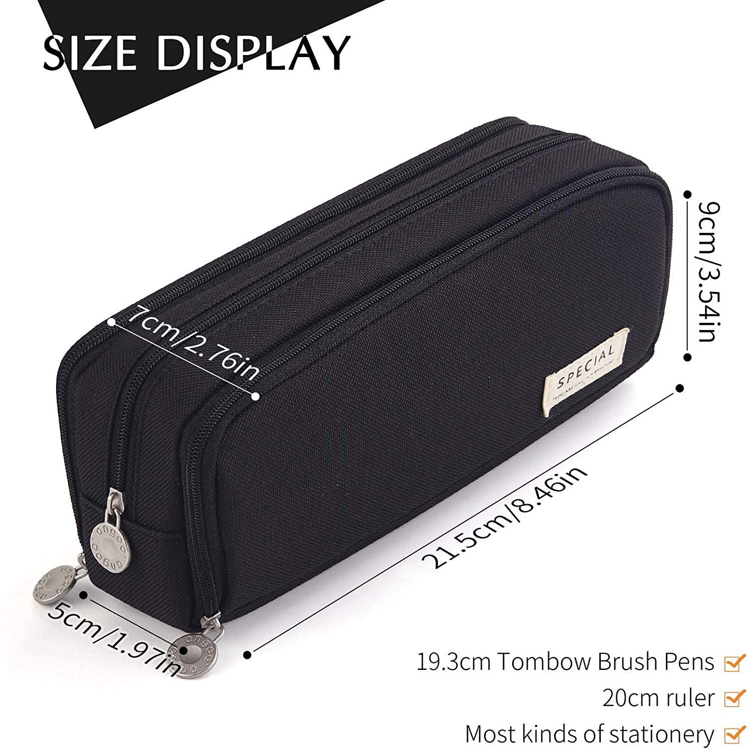 Pencil Case Large Capacity Pen - Aesthetic Large Pencil Case Pouch review and price