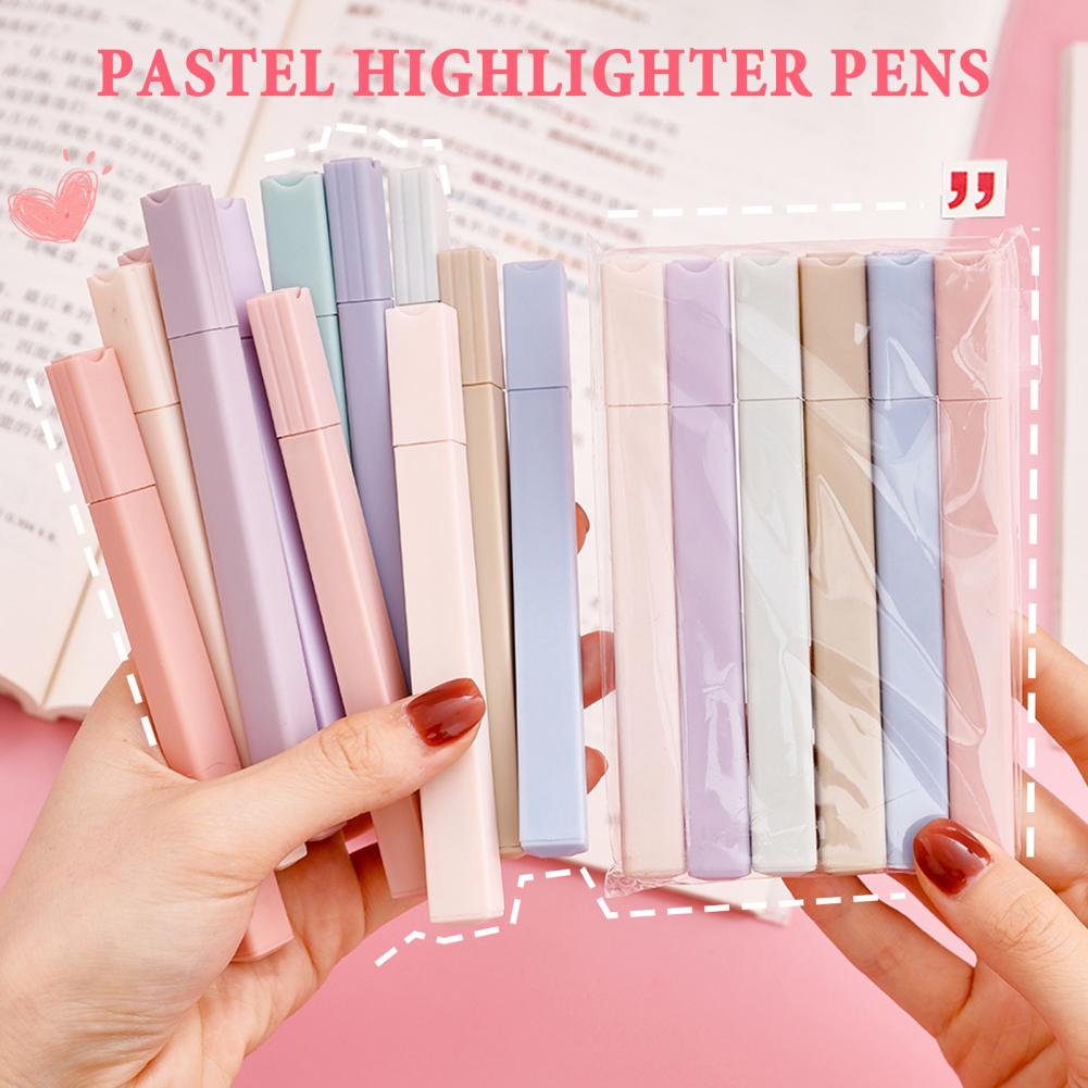 Colorful Highlighters 6pcs Pas - Pastel Highlighter Set Double Ended review and price
