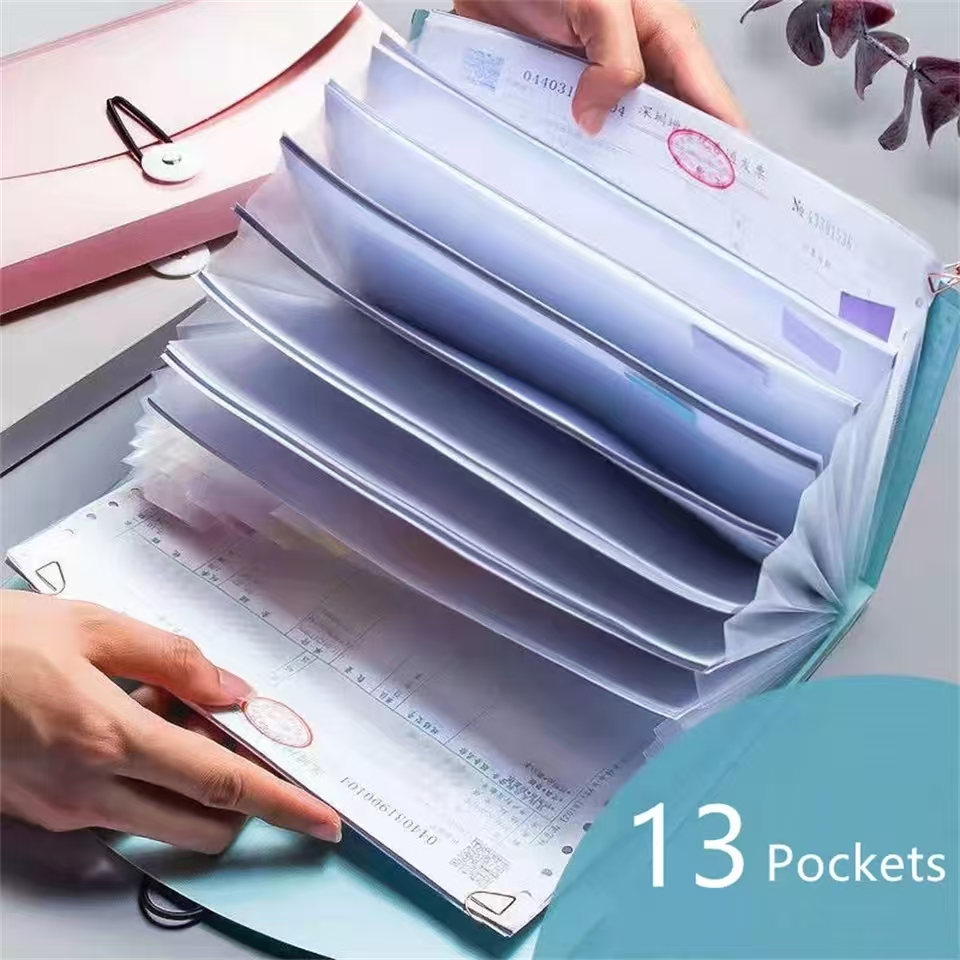 Expanding File Organizer with  - Expandable Accordion File Folder 13 Pockets review and price